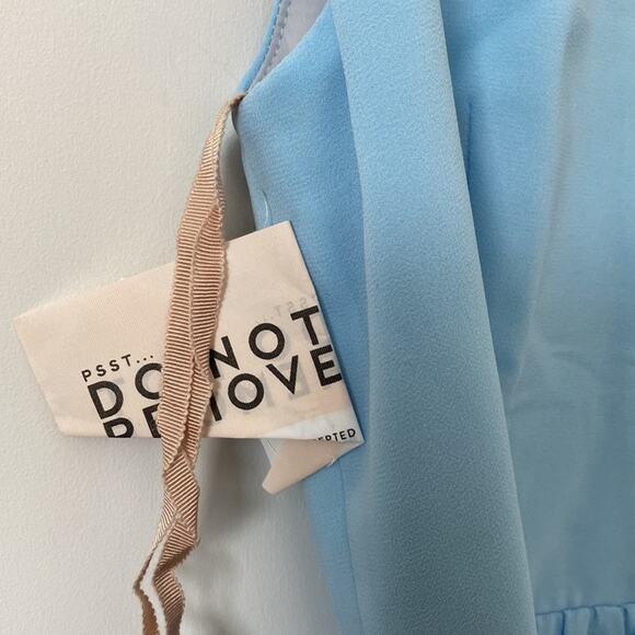 Fame & Partners Summer Angel Dress in Ice Blue Size: 2 - Picture 6 of 13